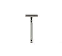 Edwin Jagger 3ONE6 Stainless Steel Grooved DE Safety Razor, Silver, Unisex