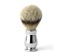 Edwin Jagger Chatsworth Chrome Shaving Brush (Silver Tip)