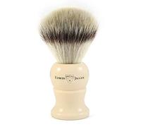 Edwin Jagger Ivory Shaving Brush (Synthetic Silver Tip)
