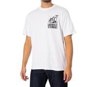 Edwin Men's Yusuke ISAO Graphic T-Shirt, White, White, L