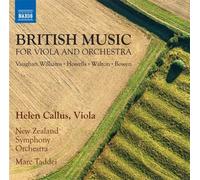 Callus/Nz So/Taddei - British Music for Viola and Orchestra