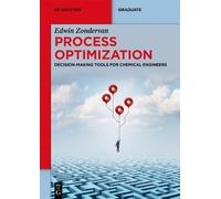 Edwin Zondervan Process Optimization (Paperback) De Gruyter Textbook (US IMPORT)