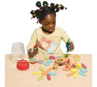 Rainbow Pebbles | Junior | Earth Colours | Mini Jar | Ages 18m+ | The Original Sorting and Stacking Stones | First Counting and Sorting Toy