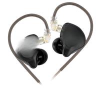 EDX Pro X Wired In-Ear Stage Headphones Dual Dynamic Unit Earbuds with Shock Bass 0 75mm Detachable Oxygen- Copper Cable Comfortable Ergonomic Headset No Mic