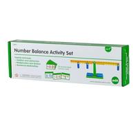 edxeducation Number Balance Activity Set | Includes 1 Maths Balance, 20 Weights & 10 Activity Cards | Classroom Counting Toy | Learn Addition, Subtraction and Multiplication