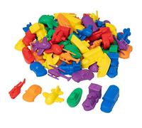 edxeducation Transport Counters | Set of 72 | Learn Counting, Colours, Sorting and Sequencing | Early Maths Manipulative for Kids