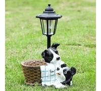 EDXTNKQC Outdoor Animal Garden Decoration, Luminous Camping Light Statue, Solar Flower Pot Hexagonal Lawn Light, for Patio Yard Lawn Walkway Ornaments Clearance Gifts