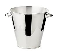 EDZARD Bottle Cooler Calo with Handles, Heavy Silver Plated, Diameter 8,7 in, Height 8,3 in