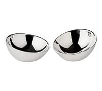 Edzard Bowl Asti, Set of 2, Approx. 3,9 x 9 x 2,0 in, Stainless Steel