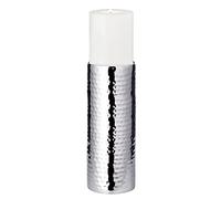EDZARD Candle holder Agadir, height 9,8 in, stainless steel