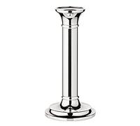 EDZARD Candlestick Fiona, height 7 in, silver plated, tarnish protected