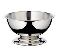 EDZARD Cara Champagne Cooler (XXL), Highly Polished, Diameter 15.7 in, Height 8.3 in, Lightweight Stainless Steel Bowl for up to 5 Bottles