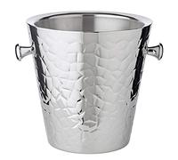 Edzard champagne cooler Capri/Bottle cooler, stainless steel, height 9,1 in, Ø 8,7 in