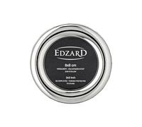 EDZARD Mini Picture Frame Circle for Photo 8 x 8 cm Elegant Silver-Plated Tarnish-Resistant with Velvet Backing Photo Frame for Standing