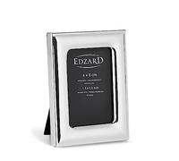 Edzard Photo Frame Adria, 2x3 inch (5x7.5 cm), Silver Plated Picture Frame, Tarnish Protected