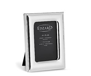 Edzard Photo Frame Adria, 2x3 inch (5x7.5 cm), Silver Plated Picture Frame, Tarnish Protected