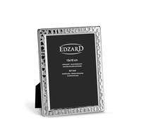 Edzard Photo Frame Pavia, 5x7 inch (13x18 cm), Silver Plated Picture Frame, Tarnish Protected