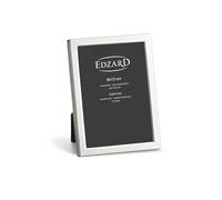 Edzard picture frame Bergamo for photo 9 x 13 cm, silver-plated, tarnish-resistant, with velvet back