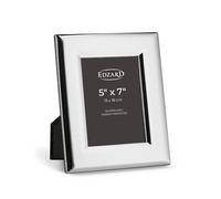 Edzard Photo Frame Positano, 5x7 inch (13x18 cm), Silver Plated Picture Frame, Tarnish Protected