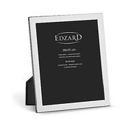 Edzard Photo Frame Salerno, 8x10 inch (20x25 cm), Silver Plated Picture Frame, Tarnish Protected