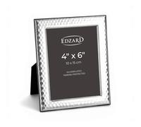 EDZARD Silver Plated Photo Frame Casalini 6"x4" (10x15 cm) Non-Tarnishing