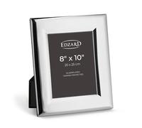 EDZARD Silver Plated Photo Frame Positano 10"x8" (20x25 cm) Non-Tarnishing