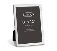 Edzard photo frame Prato, for picture 8 x 12 in, silver plated, tarnish protected