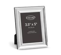 Edzard Photo Frame Sunset, Noble Silver-plated, 3 x 5 inch, incl. Tarnish Protection