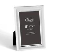 EDZARD Silver Plated Photo Frame Telde 7"x5" (13x18 cm) Non-Tarnishing