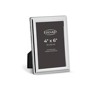 EDZARD Silver Plated Photo Frame Terni 6"x4" (10x15 cm) Non-Tarnishing