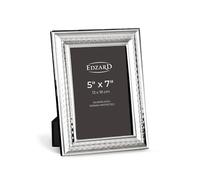EDZARD Silver Plated Photo Frame Urbino 7"x5" (13x18 cm) Non-Tarnishing