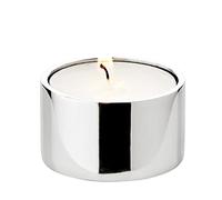 EDZARD tea light holders Franz, stainless steel highly polished, tea light bowl for Advent wreath, Set of 4 (Silver, Diameter 4 cm, height 2.5 cm)