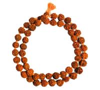 EDZZEL 108 Beads Jaap Mala - Japa Prayer Rosary Garland, Rudraksh, No Gemstone