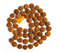 EDZZEL 108 Beads Jaap Mala - Japa Prayer Rosary Garland, Rudraksh, No Gemstone