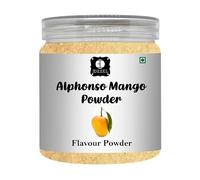 EDZZEL Dried Alphonso Mango Powder | Fine Fruit Powder for Smoothies, Baking, Desserts, Beverages, Ice Cream, Yogurt & Culinary Recipes | Versatile Pantry Ingredient