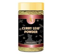 EDZZEL Dried Curry Leaf Powder for Cooking and Seasoning, Ground Curry Leaf Powder for Curries, Rice Dishes, Soups, Sauces and Spice Blends