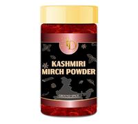 EDZZEL Dried Kashmiri Mirch Powder for Cooking and Seasoning, Ground Kashmiri Chili Powder for Curries, Sauces, Marinades, Spice Blends and Everyday Recipes