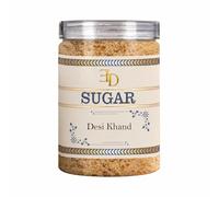 EDZZEL Indian Desi Khand Cane Sugar | Fine Sweetener for Tea, Coffee, Baking & Everyday Cooking
