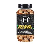 EDZZEL Natural Indian Cane Sugar Cubes, Brown -100 GRAM Box (Set Of 2)