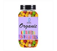 EDZZEL Organic Khatta Meetha Punch Sugar Balls Traditional Premium Quality (300 GM) Pack of 1 Box