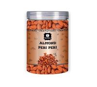 EDZZEL Peri Peri Flavored Almonds - Spicy Roasted Snack Nuts, Crunchy and Bold Taste