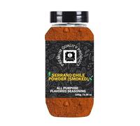 EDZZEL Premium Quality Indian Serrano Chile Powder (Smoked) -100 GRAM Box (Set Of 2)