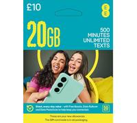 EE 10 Pound Data Pack Pay As You Go SIM