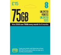 EE £15 Data Pack Pay As You Go Sim Card - Standard, Micro & Nano Included