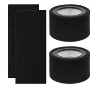 EE-5068 Filter Replacement, Compatible with Crane EE-5068 Air Purifier and etery jt-8115m Air Purifiers, 3-in-1 H13 True HEPA Filter and Activated Carbon Filter, Part# HS-1946, 2 Pack