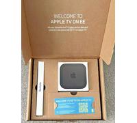 Apple TV 4K Black, Silver 4K Ultra HD 128 GB Wi-Fi Ethernet LAN