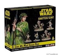 Atomic Mass Games Star Wars Ewoks: Logray, Wicket, Ewok Trappers, R2-D2, C-3PO Miniature Figure Toy Figure Set