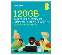 EE Data SIM Card UK Pay As You Go 120GB 12 months