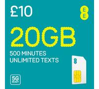 EE Pay As You Go 20GB SIM Card