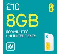 EE Pay As You Go 8GB SIM Card